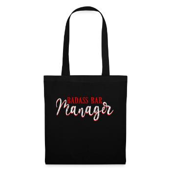 Badass Bar Manager 3 - Sac en tissu - noir - Devant