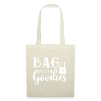 Sac plein de friandises - Sac en tissu - nature - Devant