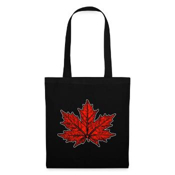 Maple / Leaf - Tote Bag - black - Front