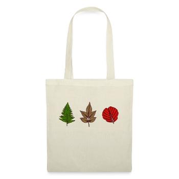 Feuilles - Sac en tissu - nature - Devant