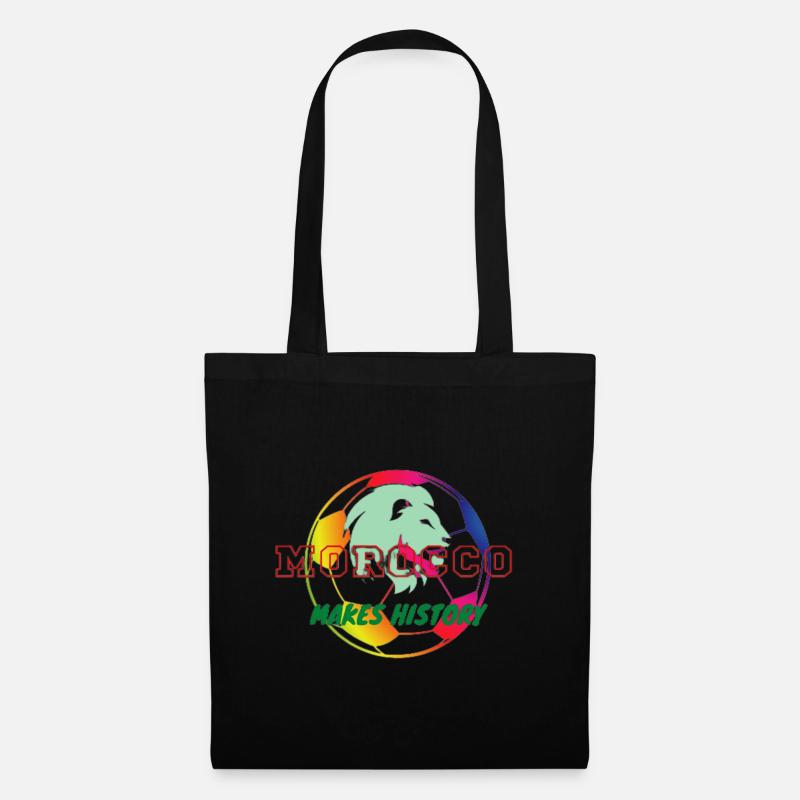 Morocco makes history - Tote Bag - black