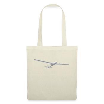 Planeur vintage B&W - Sac en tissu - nature - Devant