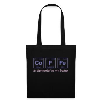 COFFEE - with elements of the persiode system - Tote Bag - black - Front