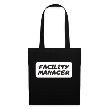 Facility Manager In-house technician Caretaker - Tote Bag - black - Front