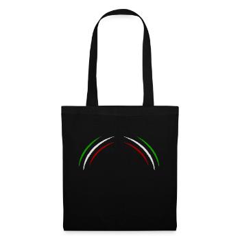 Griffes Italie 2 - Sac en tissu - noir - Devant