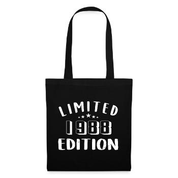 Birthday 1988 Limited Edition 1988 - Tote Bag - black - Front