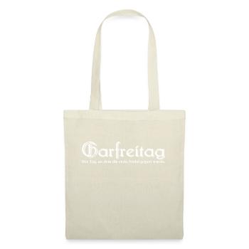 Garfreitag - Passtahfest - Spaghetti Monster - Stoffbeutel - Natur - Vorne