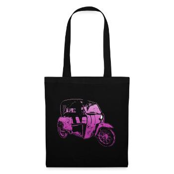 DDR Duo Kult-Oldtimer - Tote Bag - black - Front