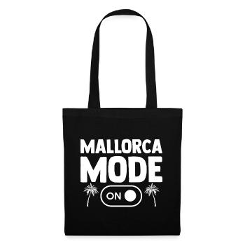 Party Urlaub Mallorca - Stoffbeutel - Schwarz - Vorne