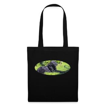 labrador - Tote Bag - black - Front