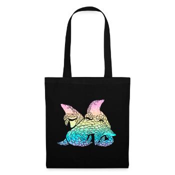 Colorful pangolin owners pangolins - Tote Bag - black - Front