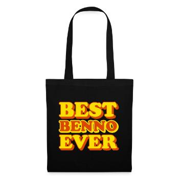 Benno First Name Funny Gift - Tote Bag - black - Front