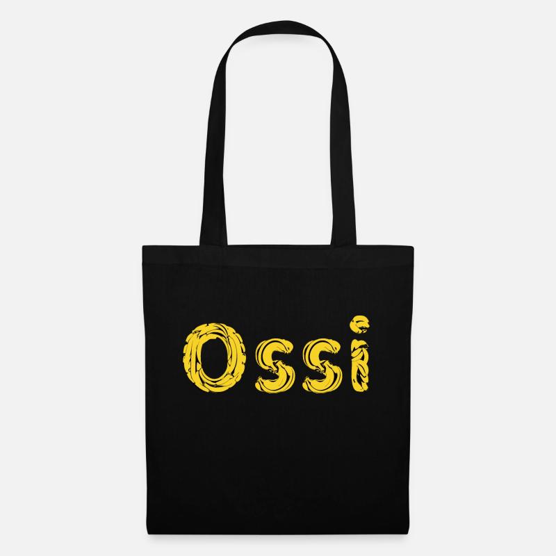 Banana Ossi - Stoffbeutel - Schwarz