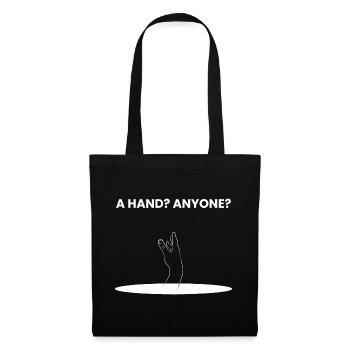 A HAND? ANYONE? - Tote Bag - black - Front