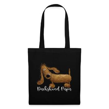 Dachshund Papa For Dachshund Lovers - Tote Bag - black - Front