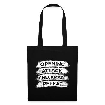 Chess Techniques - Tote Bag - black - Front