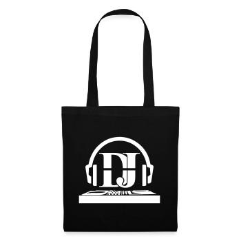 DJ Design Club Electro DJ Technoparty - Tote Bag - black - Front