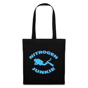 NITROGEN JUNKIE - Stoffbeutel - Schwarz - Vorne