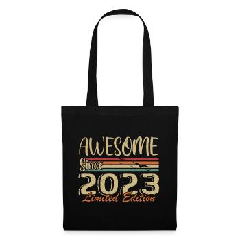 Legenden werden geboren Jahrgang 2023 Jahrgang 2023 - Stoffbeutel - Schwarz - Vorne