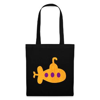Submarine, Children, Nursery, Underwater, Sea, Ocean - Tote Bag - black - Front