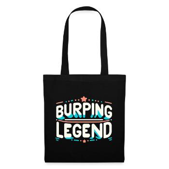 Burping Legend 21 - Tote Bag - black - Front