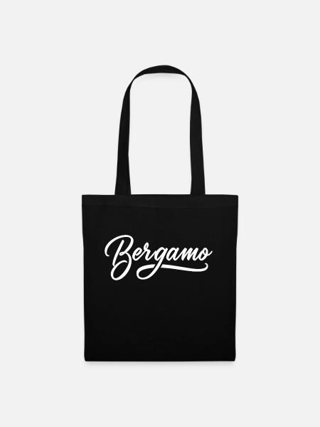 Bergamo - Sac en tissu - noir
