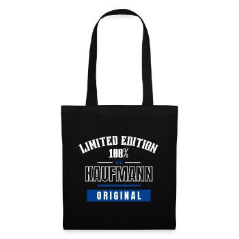 Limited Edition 100% - Kaufmann - Original - Tote Bag - black - Front