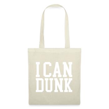 I Can Dunk - Stoffbeutel - Natur - Vorne