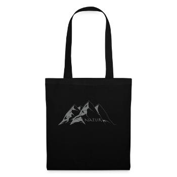Nature - is our heart and our life - Tote Bag - black - Front