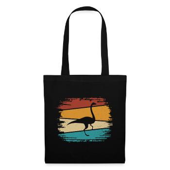 Dinosaure - Sac en tissu - noir - Devant