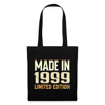 Cadeau Anniversaire 1999 Génial Depuis 1999 Retro - Sac en tissu - noir - Devant