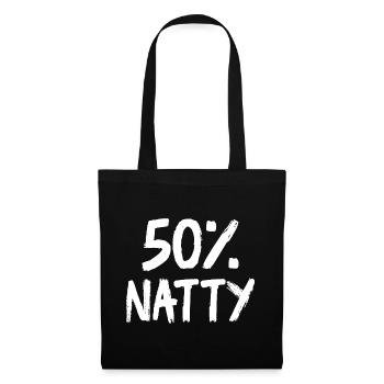 50% Natty - Tote Bag - black - Front