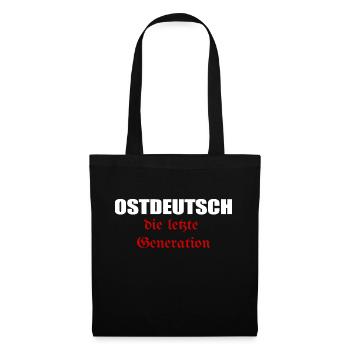 L’Allemagne de l’Est, la dernière génération - Sac en tissu - noir - Devant