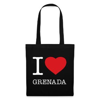 I LOVE GRENADA - Tote Bag - black - Front