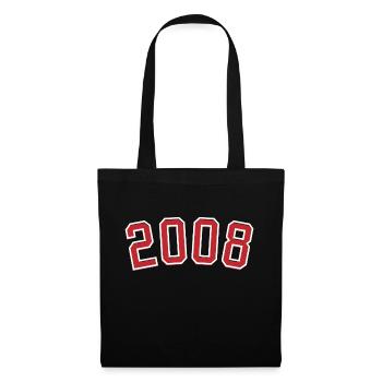 Year of birth sport 2008 - Tote Bag - black - Front
