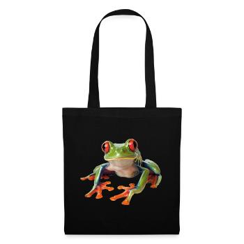 Frog - Stoffbeutel - Schwarz - Vorne