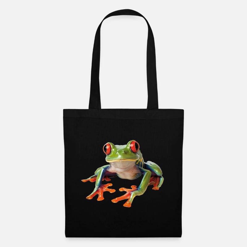 Frog - Tote Bag - black