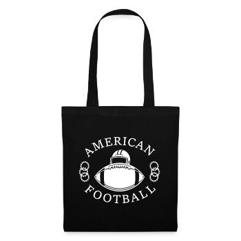 American football - Tote Bag - black - Front