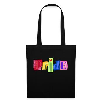 Pride - Simple. proud. statement - Tote Bag - black - Front