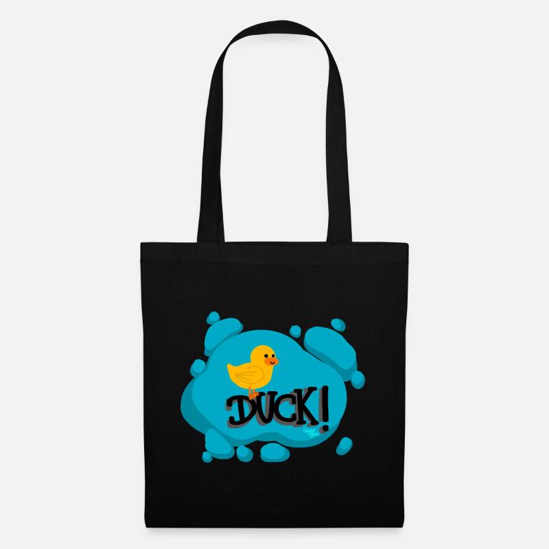 Duck! -CB - Tote Bag - black