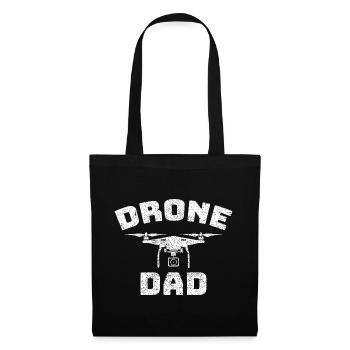 Papa Drone Dad Drohne - Tote Bag - black - Front
