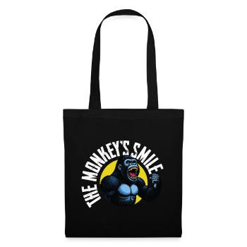 Roaring Gorilla in Vintage Style - Tote Bag - black - Front