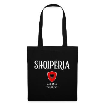 Albanian Pride, Albanian Flag - Tote Bag - black - Front