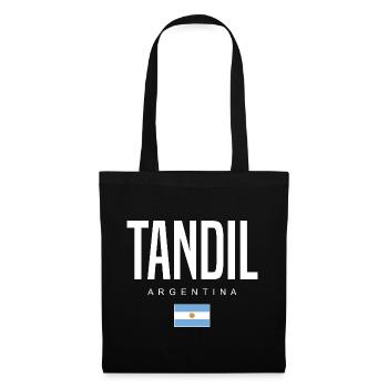 Tandil Argentine Argentin - Sac en tissu - noir - Devant
