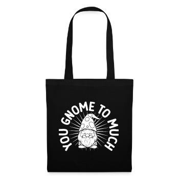 Costume de Gnome Hommes Vous Gnome À Beaucoup de Gnome - Sac en tissu - noir - Devant