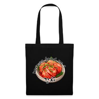 Kimchi – Korean Food No.1 Design - Tote Bag - black - Front