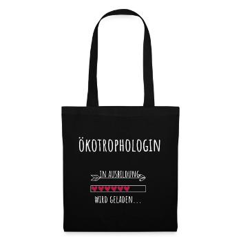 Écotrophologue Études d’écotrophologie Profession - Sac en tissu - noir - Devant