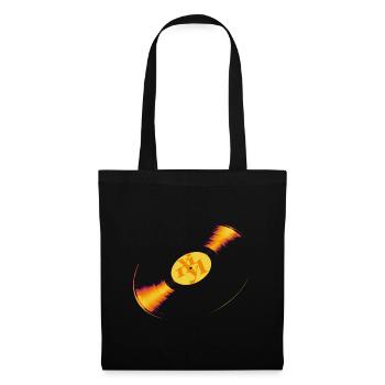 Retro Vinyl Rush – Your Sound Statement - Tote Bag - black - Front