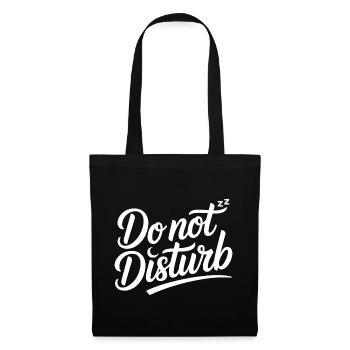 Do Not Disturb Sloth Anti Social - Tote Bag - black - Front