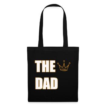 THE DAD – Bold & Classic Father Statement Design - Tote Bag - black - Front